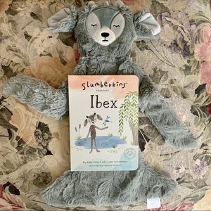 Slumberkins Ibex and book